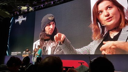 Notre chère Aayley du DominGo Radio Stream sur NRJ était présente sur le stand Square Enix, pour jouer à Kingdom Hearts 3, en compagnie de Jiraya !