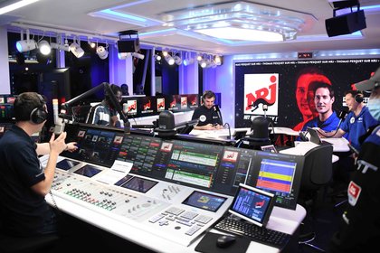Thomas Pesquet dans l'émission NRJ Radio Stream