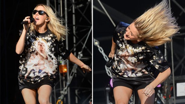 Ellie Goulding : une vraie bête de scène !