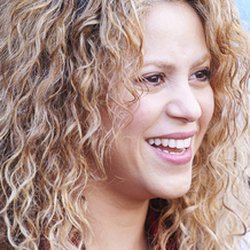 Shakira à un match de Barcelone 