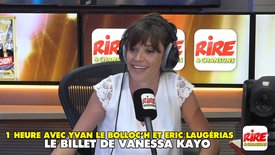 Vanessa Kayo et la randonnée - 1 heure avec Yvan Le Bolloc’h et Eric Laugérias