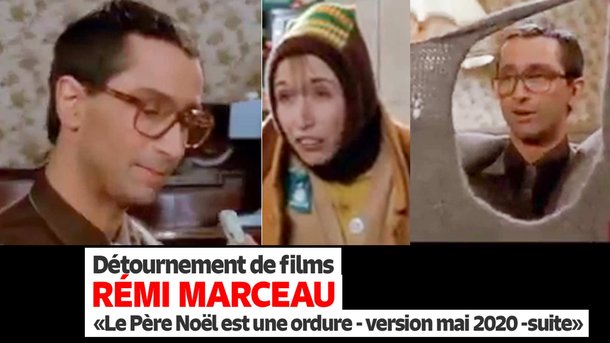"Le Père Noel est une ordure" la suite - Les détournements ciné de Rémi Marceau