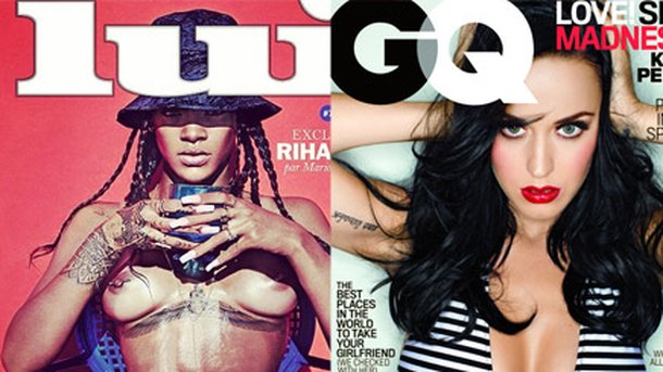 Rihanna, Katy Perry, Pink : les couvertures les plus sexy de ce début d'année!