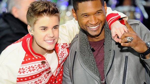 Justin Bieber apporte son soutien à Usher