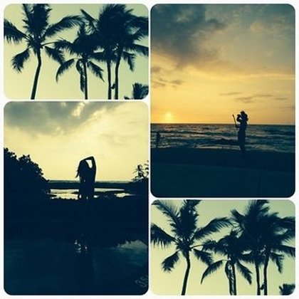 Lea Michele à Hawaï !