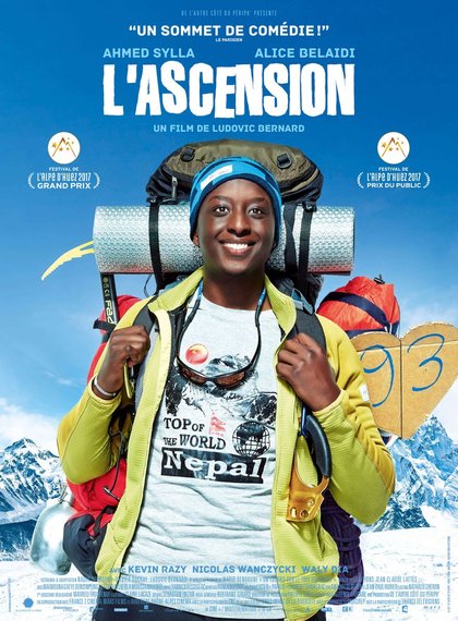 L'ascension d'Ahmed Sylla - affiche cinema Mars films jeu Rire & Chansons