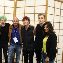 Lundi 23 Juin 2014 avec les 5SOS