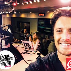 Vincent et Stéphanie dans le Réveil Chérie de Vincent Cerutti