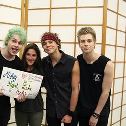 Lundi 23 Juin 2014 avec les 5SOS