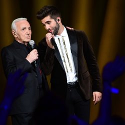 Charles Aznavour et Kendji Girac - NRJ Music Awards 2015