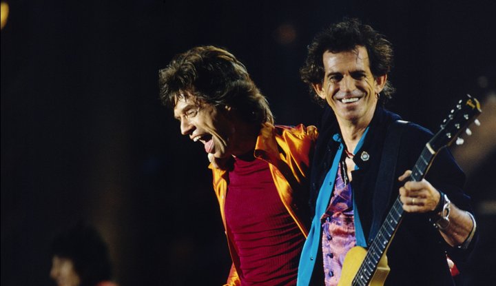 The Rolling Stones live Stockholm, juin 1995