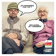 Un vieux couple qui s'aime ... ou pas