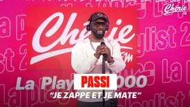 Passi “Je zappe et je mate” en live sur Chérie FM