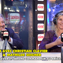 christian clavier et jérome commandeur au Brésil Rire & Chansons - photo