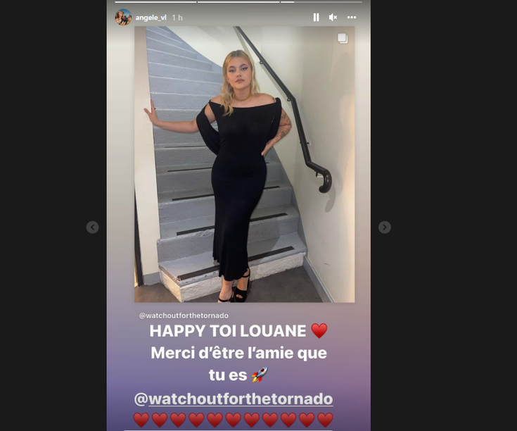 Louane-Capture Instagram