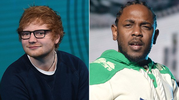 Ed Sheeran détrôné de sa première place en Angleterre par Kendrick Lamar?