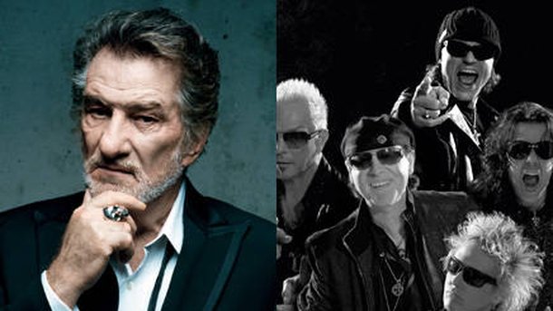 Eddy Mitchell ou Scorpions enflamment les Vieilles Charrues