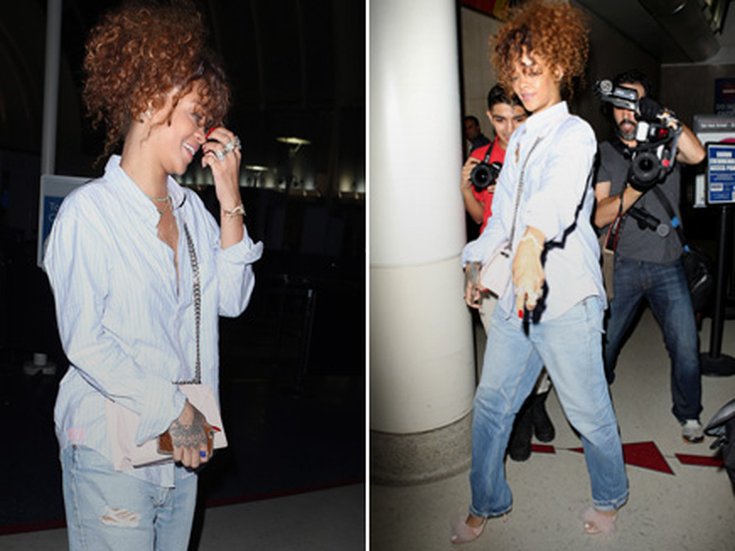 Rihanna - Aéroport Los Angeles