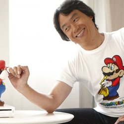 Shigeru Miyamoto et Mario