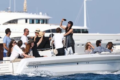 Bono en vacances à Saint Tropez!