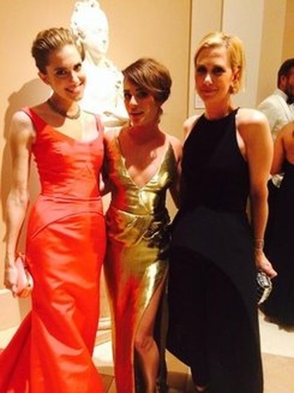 Lea Michele: Love these ladies! #Metball2014 