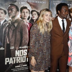 Avant-Première de Nos Patriotes : Louane, Marc Zinga et Alexandra Lamy