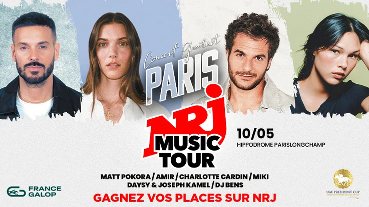 NRJ Music Tour Paris 2026