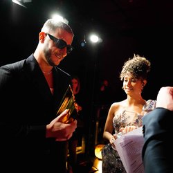 DJ Snake et Léna Situations - Backstage des NRJ Music Awards 2021