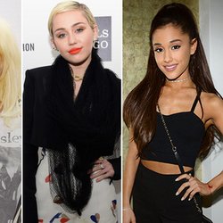 Lady Gaga, Miley Cyrus et Ariana Grande
