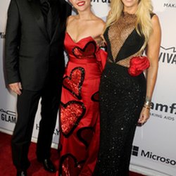 Miley Cyrus et ses parents @ Gala de l’amfAR