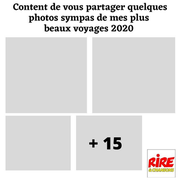 Photos de voyages en 2020