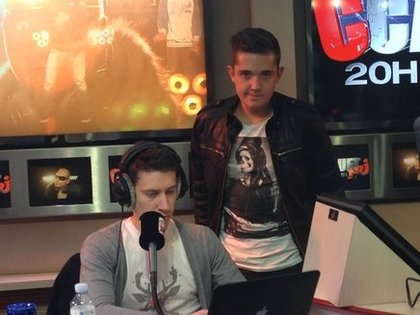 Vendredi 25 Octobre avec l'équipe du film "Fonzy"