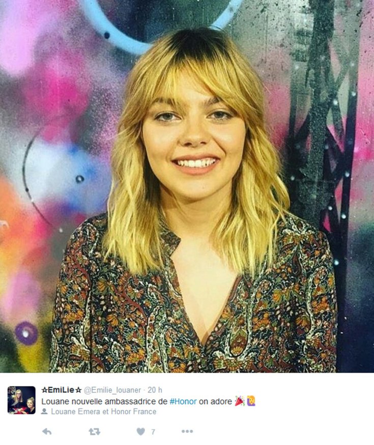 Une nouvelle coupe pour Louane