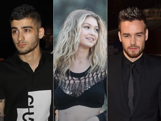 Zayn Malik, Gigi Hadid et Liam Payne