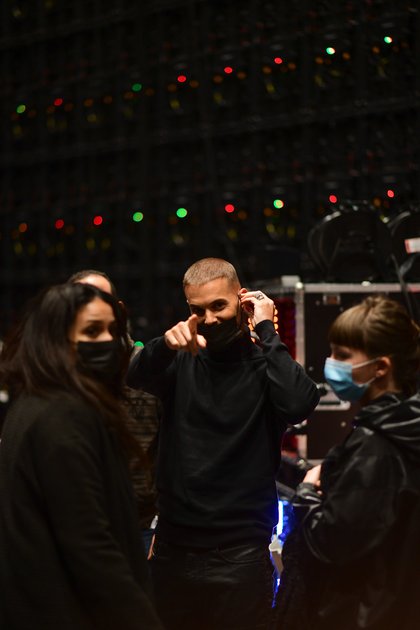 Matt Pokora - Backstage NRJ Music Awards Paris Edition