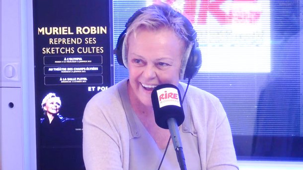 Muriel Robin : son interview sur Rire & Chansons, à propos de son spectacle "Et pof !" et de la série "Mon Ange" sur TF1