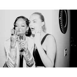 Rihanna fête le nouvel an