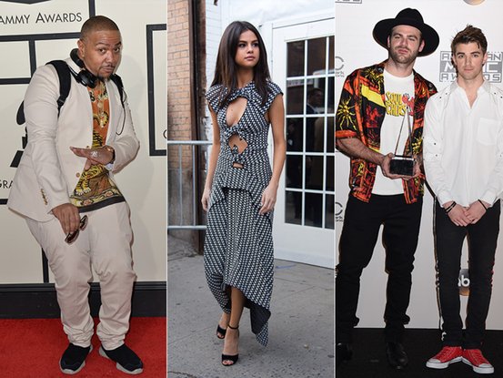 Timbaland, Selena Gomez et The Chainsmokers