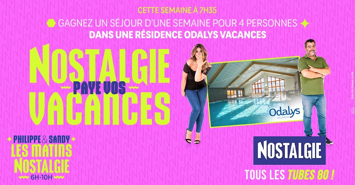 Nostalgie paye vos vacances