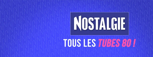 Bannière émission Nostalgie Les Plus Grands Tubes