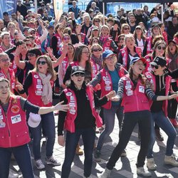 Les Gazelles au départ de Nice le 16 mars