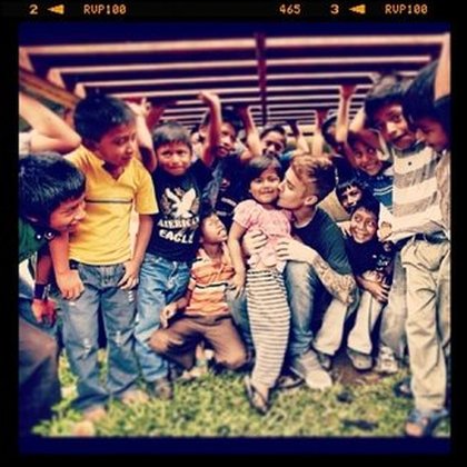 Justin Bieber en voyage aux philippines
