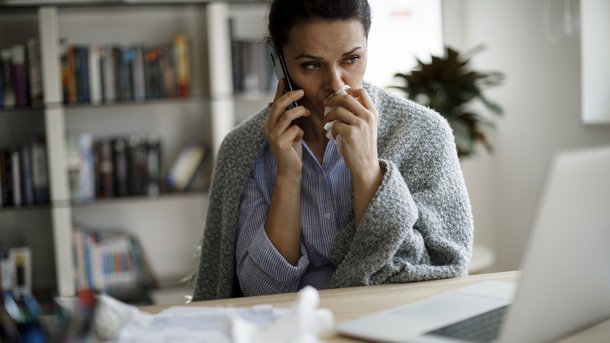 Les infos du Réveil Chérie : bientôt du télétravail à la place d'un arrêt maladie ?