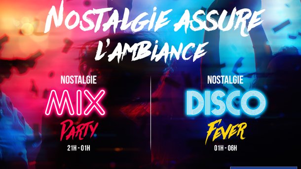 Le 31 décembre, Nostalgie assure l'ambiance !