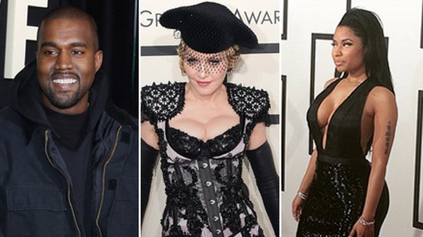 Kanye West : ce que pensent Madonna et Nicki Minaj de lui