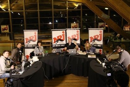 CAUET et l'équipe à Tignes