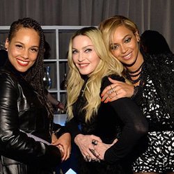 Rihanna, Alicia Keys, Madonna et Beyoncé 