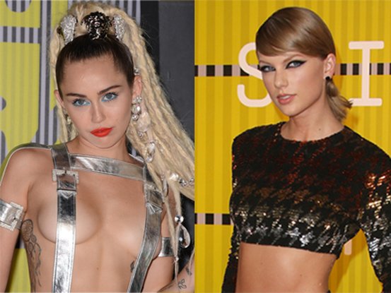 Miley Cyrus et Taylor Swift