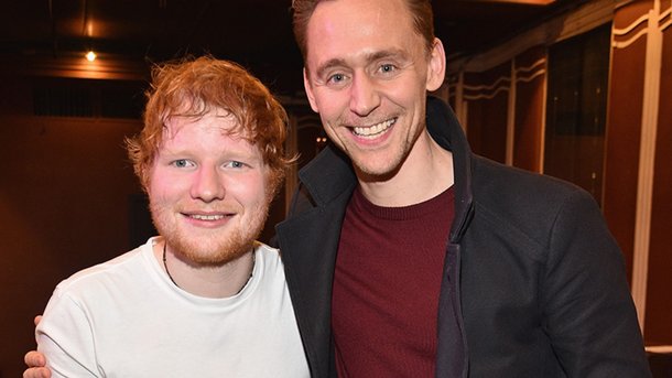 Ed Sheeran traîne avec Tom Hiddleston, l'ex de sa meilleure amie Taylor Swift!