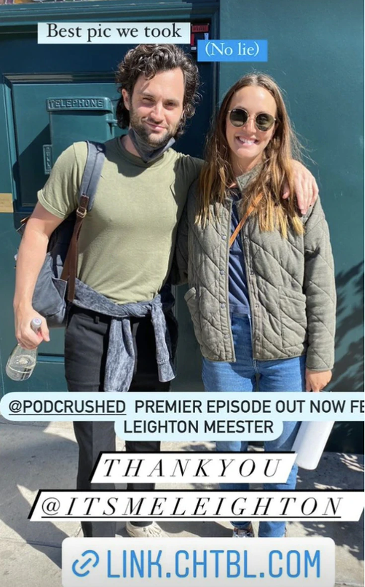 Story de Penn Badgley